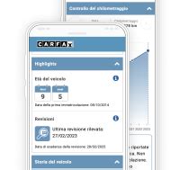 immatricolazione carfax targa.